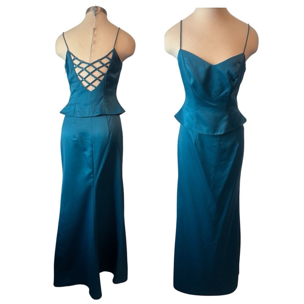 Y2K Vintage 2-Piece Formal Dress